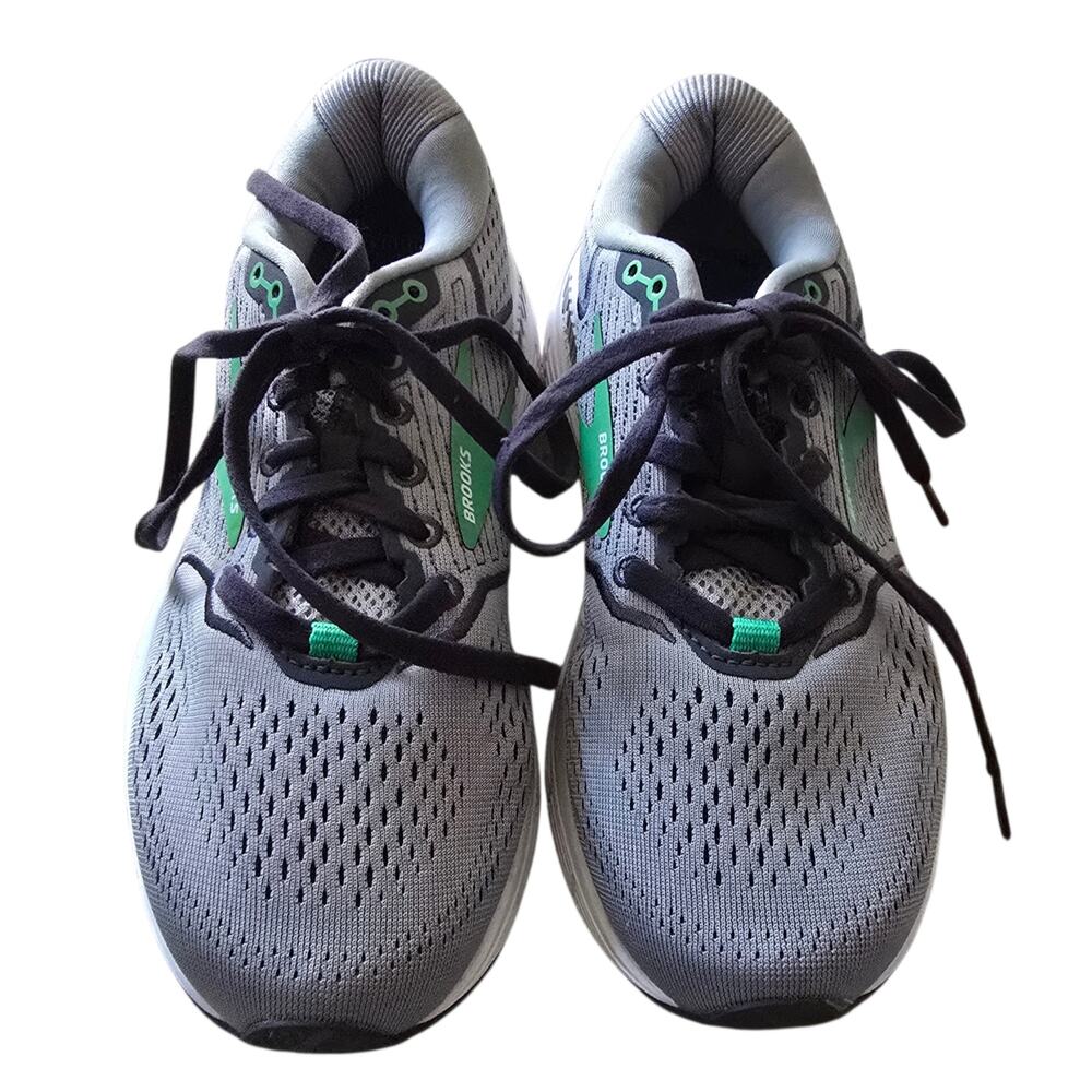 Brooks Women's Ariel 20 Running Shoes Gray/Green, Size 7
